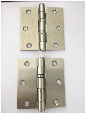 China Sn Latin Nickel Plated Heavy Duty Door Hinges 2bb Ball Bearing Soft Closing for sale