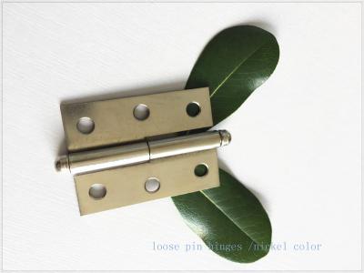 China Nickel Plated Security Gate Hinges , Shed Security Hinges Water Proof for sale