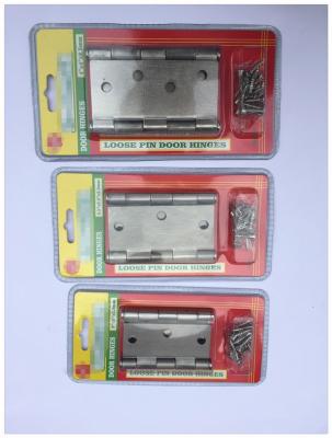China Dobradiça de porta folheado a níquel do hardware da porta da garagem do Odm Diy do Oem com parafusos à venda