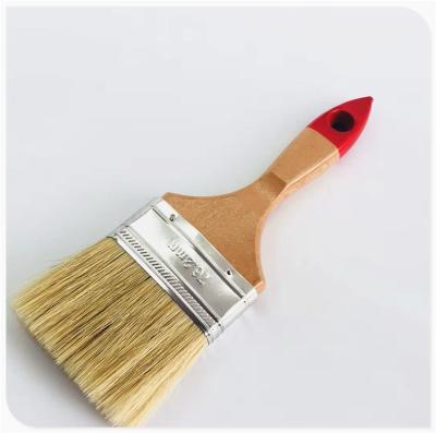 China 4 Inch Pig Hair Painting Brush For Funiture Painting , 51MM - 70MM Hair Length for sale