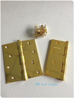 Chine Charnières de porte en acier plaquées d'or roulement à billes d'anneau de généraliste 2,7 millimètres 2.5mm 3.0mm à vendre