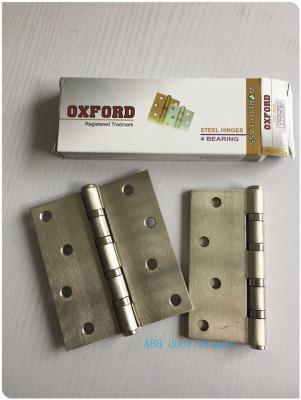 China Washer 4BB 2BB Residential Ball Bearing Door Hinges Golden Polished Steel for sale