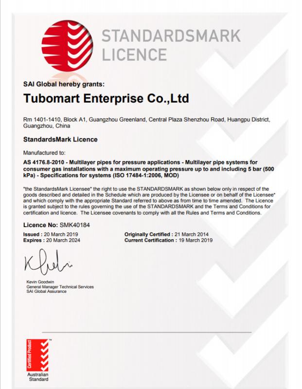 SAI Global - Tubomart Enterprise Co., Ltd.
