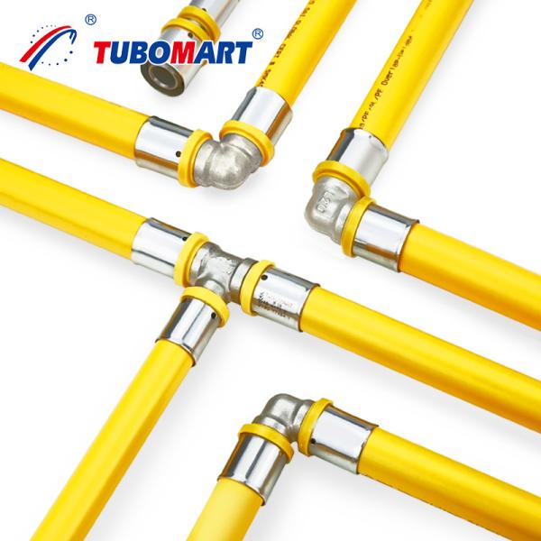 Quality Chrome Plated Pex Press Fittings Corrosion Resistant Brass Push To Connect for sale