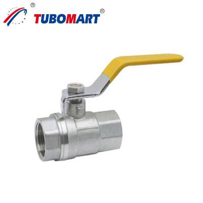 China Customized 1/2 Inch Brass Gas Valve Residential Gas Brass Ball Valve for sale