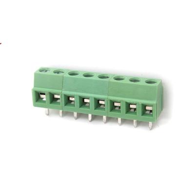 China 3.81mm Pitch PCB Mounted Screw Terminal Blocks 2P 3P Jointed for sale