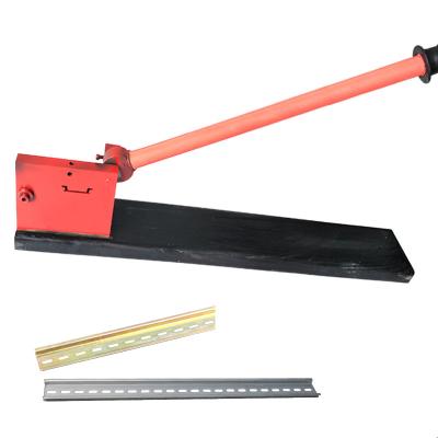China 4-in-1 35mm 15mm DIN Mounting Rail Cutter Punch Cutting Tool Manual for sale