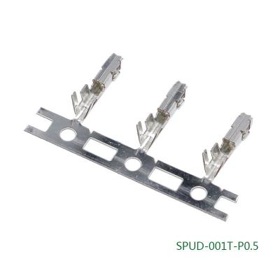 China SPUD-001T-P0.5 Straight Pin PUD Connector Crimping Terminals for sale