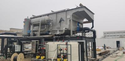 China 150m3/H Textiles Wastewater Treatment Flotation Unit With Mechanical Skimmer for sale