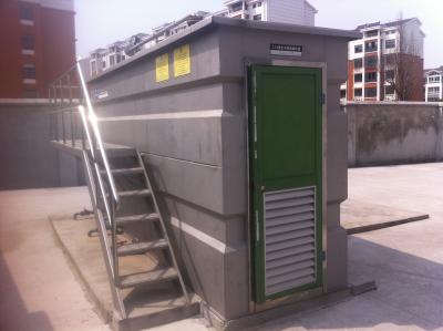 China Good stability Containerized MBR sewage treatment system , membrane water treatment for sale