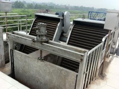 China Grille sewage and industrial  Wastewater Bar Screen machine , water purification screening for sale