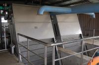 China Wastewater treatment screening , Stair  Wastewater Bar Screen for Meat industry for sale