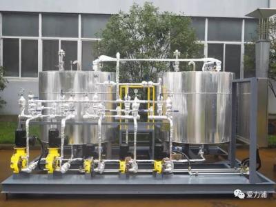 China Polímero químico del floculante que dosifica el sistema para el tratamiento de aguas residuales en venta