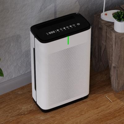 China Hepa PM 2.5 UV Sterilizer Home Appliance Air Purifier With 3 Speed Wind for sale