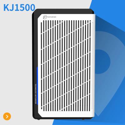 China Large Room Hepa Filter Air Purifier With Uv Light Anion Humidifier for sale