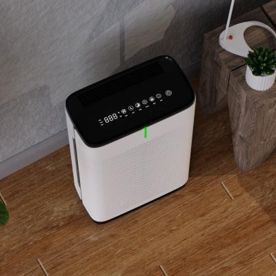 China White ABS PM2.5 Smart Particle Room Hepa UV Air Purifier Virus Removal for sale