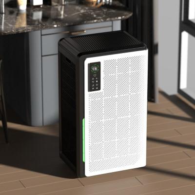 China Wall Mounted Whole House Hepa UV Air Purifier With Humidification for sale