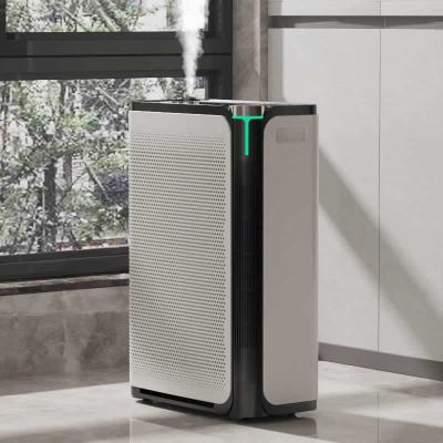 China CO2 Sensor Home Air Purifiers Spray Humidification 2.3L Water Tank for sale