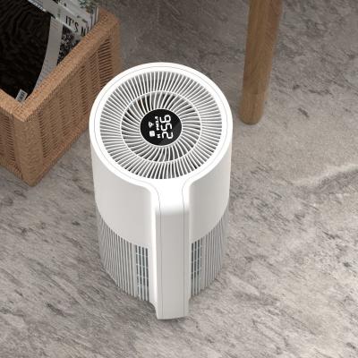 China Portable Hepa Filter Air Purifier With Touch Display Phone Wifi Child Lock for sale