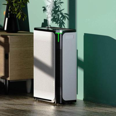 China WiFi Remote Small Room Air Purifier Formaldehyde Removal Carbon Filter Te koop