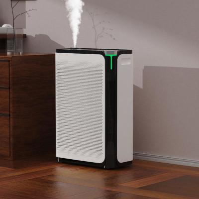 China Touch Panel Hepa Uv Air Purifier With Ultrasonic Humidification For Pollen And Odor for sale
