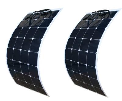 China Painéis solares da caravana 18V portátil, jogo flexível do painel solar do carrinho de golfe à venda