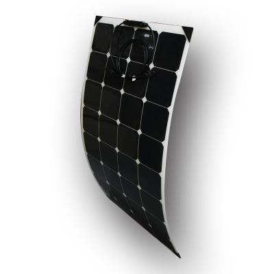 China Painéis solares flexíveis ultra finos do rv, 100 conector flexível do painel solar MC4 do watt à venda