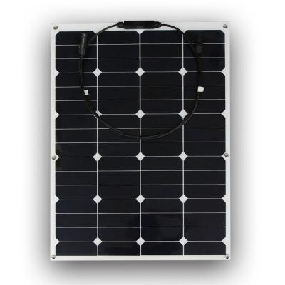 China PET flexible solar panel 60 Watt flexible solar panel 12v RV Flexible Solar Panels for sale