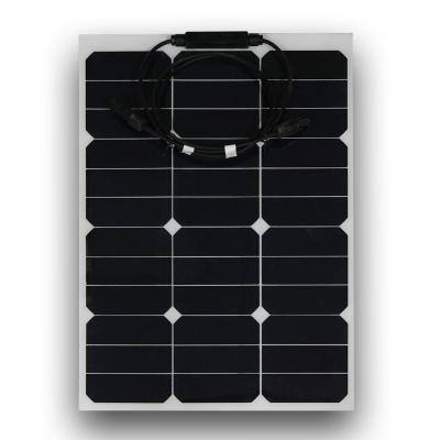 China Thin Film SunPower Monocrystalline Panels Bending As Moving Battery Charger for sale