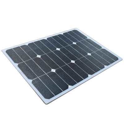 Китай Панели солнечных батарей Моно клетки гибкие портативные, гибкие панели солнечных батарей 100В для шлюпок продается