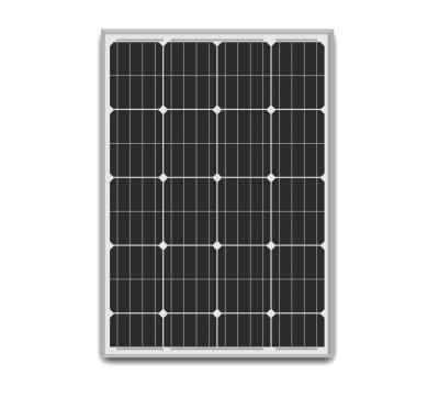 China la limpieza fácil del panel solar de 50W 12V, tejado montó el panel solar cristalino polivinílico en venta