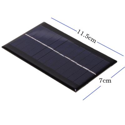 China Strongly Waterproof Mini Solar Panels 5W , Custom Size Solar Cells For Led Light for sale