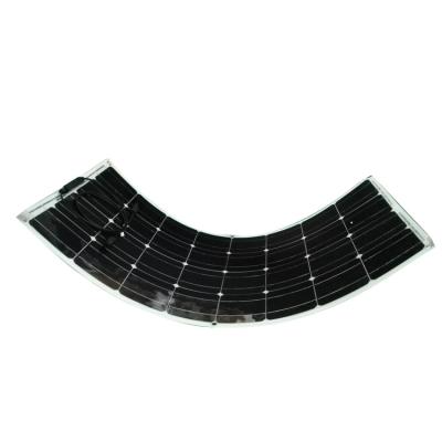 China 90 Watt RV Flexible Solar Panels With High Efficiency SunPower Solar Cells for sale