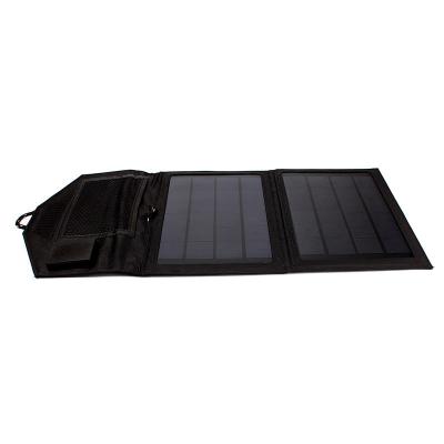 中国 折り畳み式の太陽携帯電話の充電器ボルト タブレットのPCのための黒い/赤14ワット5 販売のため