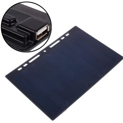 China Waterproof Solar Mobile Phone Charger , 5W 5V Solar Battery Charger For Phone for sale