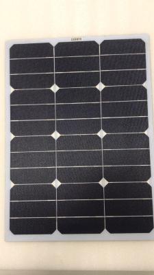 China Superficie flexible monocristalina 36W de los paneles solares ETFE de SunPower para el vehículo en venta