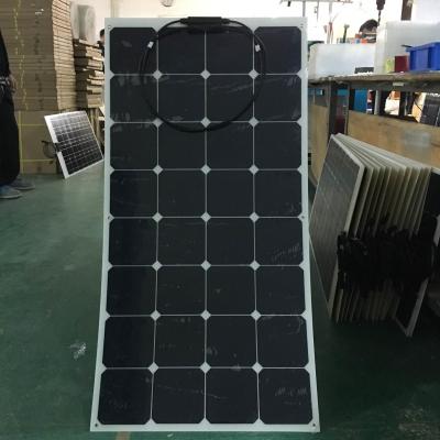 China Waterproof SunPower Flexible Solar Panels , 100 Watt SunPower Marine Solar Panels for sale