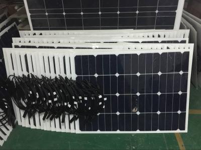 China Bendable SunPower Semi Flexible Solar Panels 120W 100W 50W Lightweight For Travel for sale