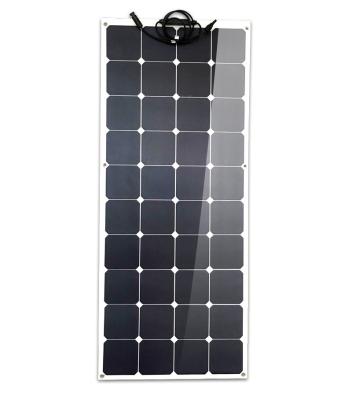 China Semi Flexible Sunpower Portable Solar Panels Folding Monocrystalline 100W 200W for sale