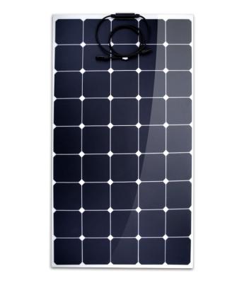 중국 박막 저항하는 무조직 SunPower 가동 가능한 태양 전지판 100w 부식 - 판매용