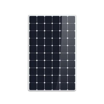 China Sunpower ETFE Flexible Solar Panels 60 Cells 125X125 200 Watt IP67 With Diodes for sale