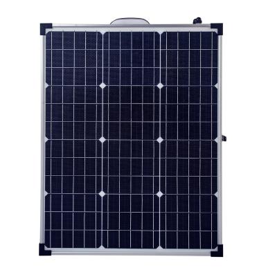 China Vatios monocristalino plegable portátil modificado para requisitos particulares 18V del panel solar 100 para el coche en venta
