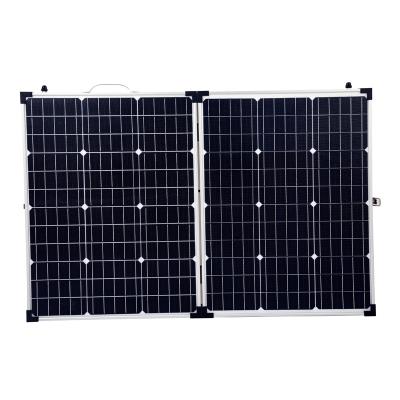中国 MC4コネクターとの軽量の防水適用範囲が広い折りたたみの太陽電池パネル18v 100w 販売のため