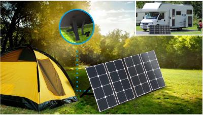 China IP67 Foldable Solar Charger , Fold Up Solar Panels PV Modules 18v 32 Cells 110w for sale
