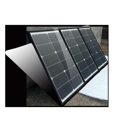 China Portable 18V 60W Foldable Solar Panel Antireflective Glass With MC4 Connectors for sale
