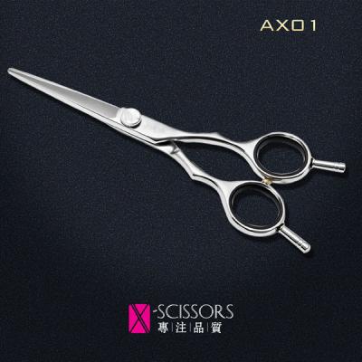China Hair Cutting Scissors of Japanese 440C Steel. Quality hair shear AX01 for sale