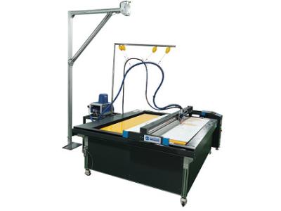 China glueing machine glueing plotter CNC gluer for displays and bigger boxes for sale