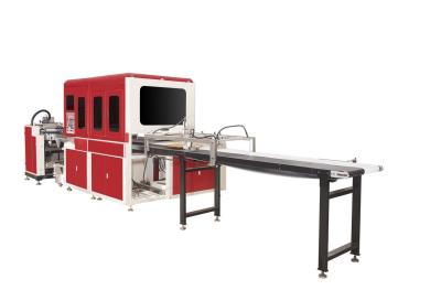 China 25 - 33 Sheets/Min Rigid Box Making Machine For Jewelry / Mobilephone / Gift Boxes for sale