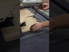 corrugated box sample cutting machine