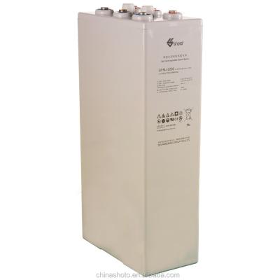 中国 高く純粋な鉛のゲルの鉛酸蓄電池2v 2000ah電池10hr率M10ターミナル 販売のため